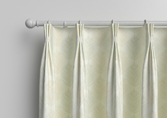 Gentle Palm, Lemon - Made to Measure Curtains - Image 11